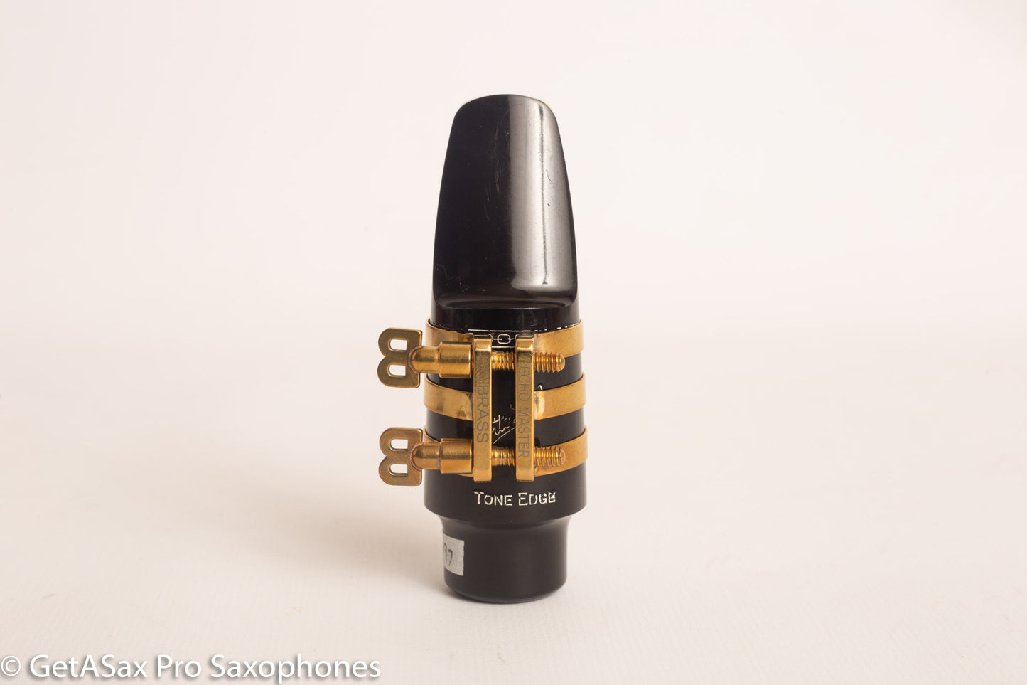 Alto  Meyer Hard Rubber BB Screws Brilhart Reproduction 3-Band Ligature Saxophone Selmer Vandoren