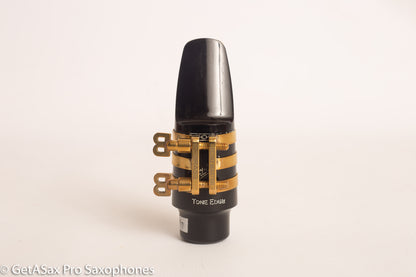 Alto  Meyer Hard Rubber BB Screws Brilhart Reproduction 3-Band Ligature Saxophone Selmer Vandoren