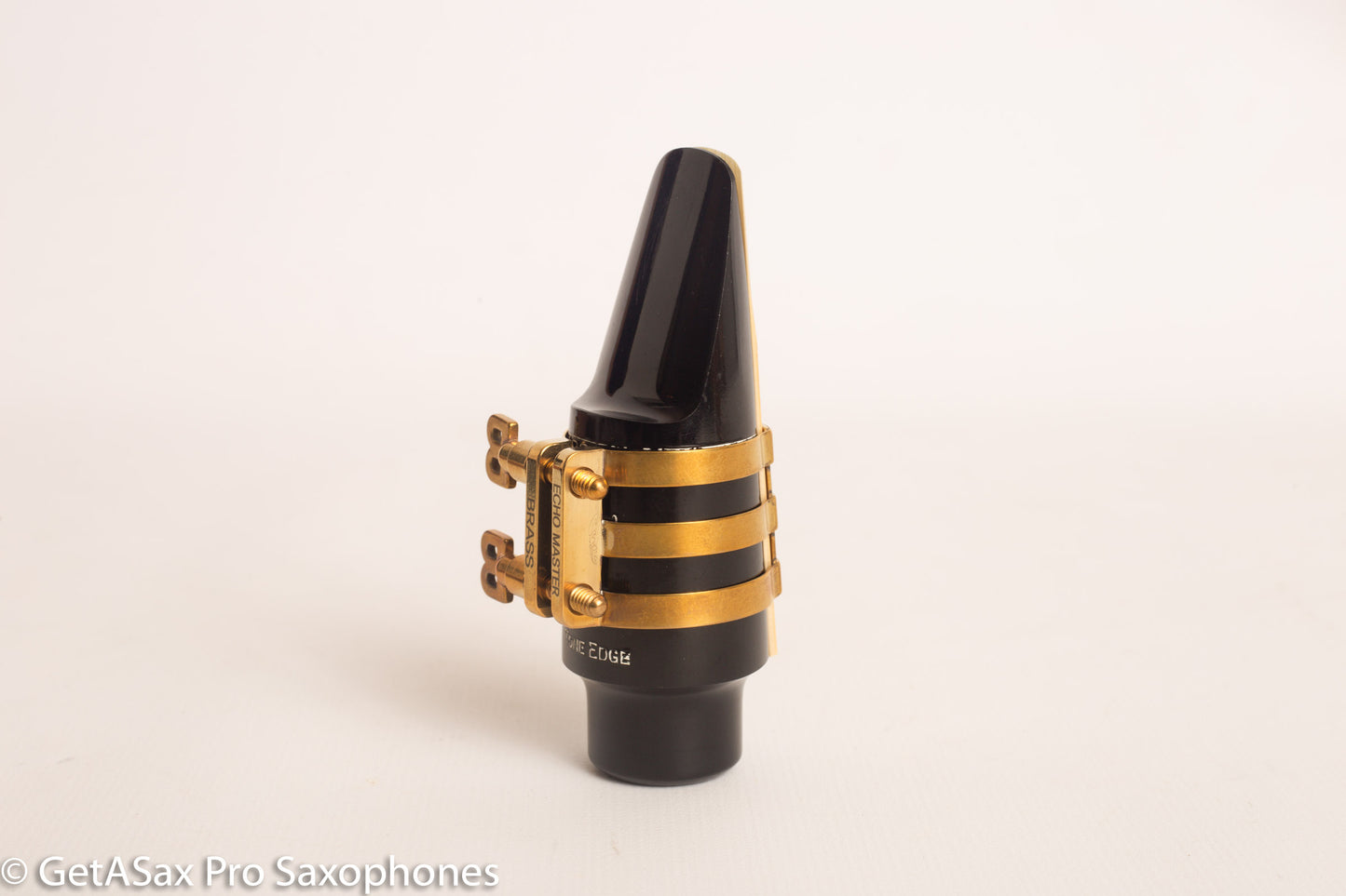 Alto  Meyer Hard Rubber BB Screws Brilhart Reproduction 3-Band Ligature Saxophone Selmer Vandoren