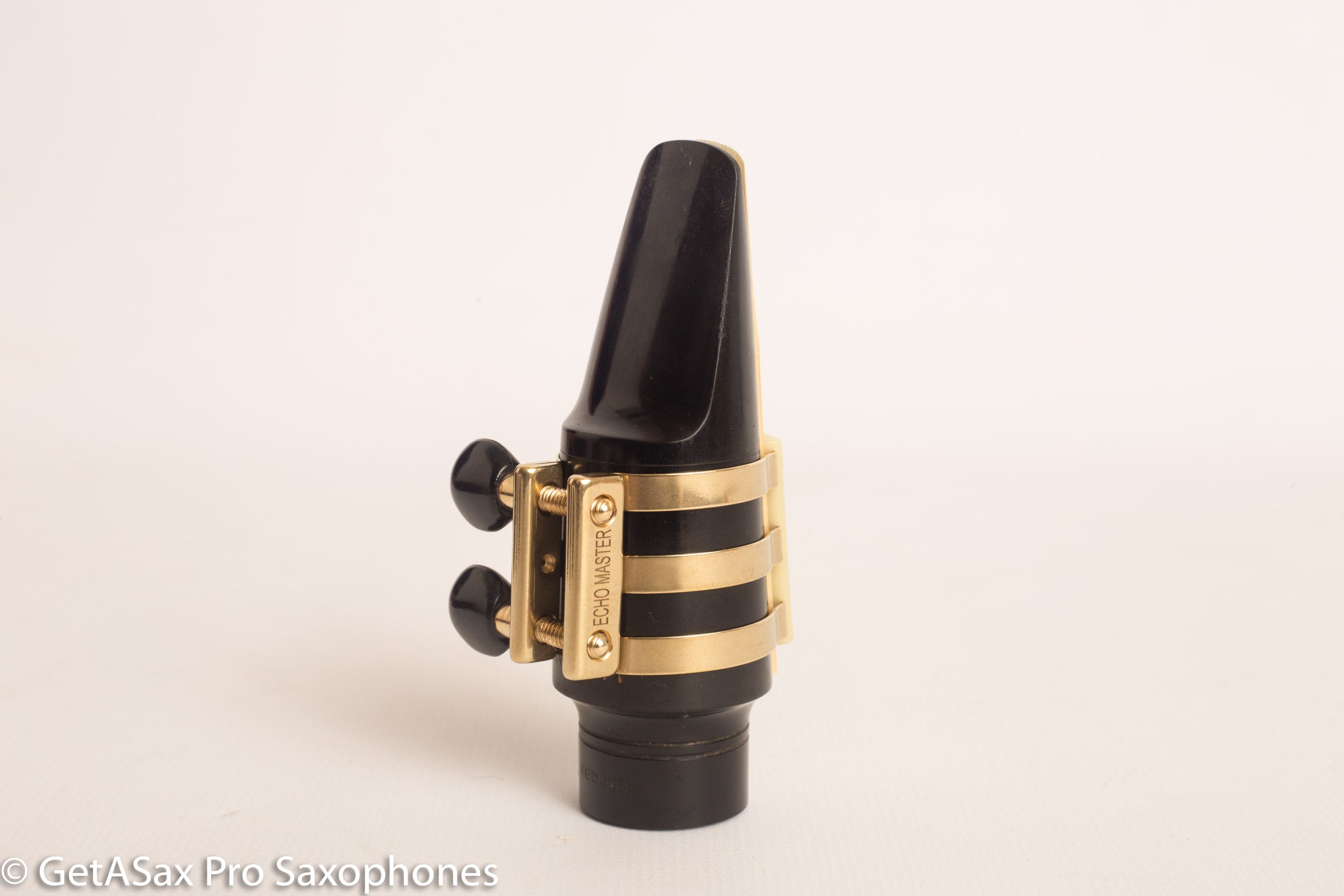 Alto Meyer Hard Rubber Brilhart Reproduction 3-Band Ligature