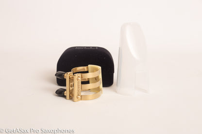 Alto  Meyer Hard Rubber Brilhart Reproduction 3-Band Ligature Saxophone Selmer Vandoren