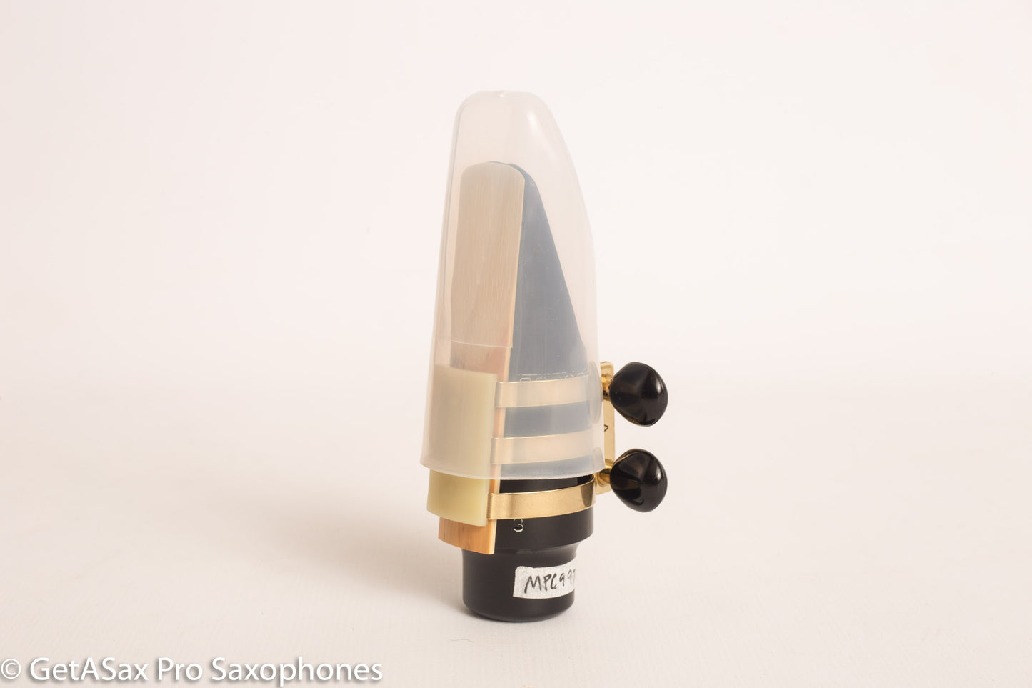 Alto  Meyer Hard Rubber Brilhart Reproduction 3-Band Ligature Saxophone Selmer Vandoren