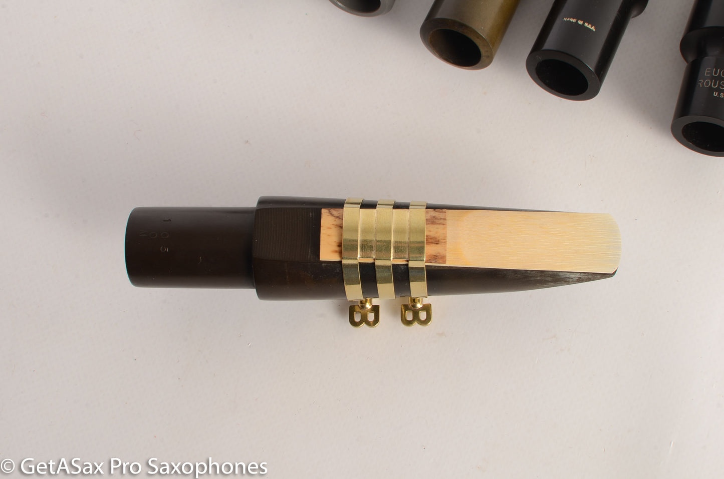 EchoMaster Baritone Ligature Slim, Mouthpieces For Berg Larsen, RPC, Meyer and Similar Hard Rubber