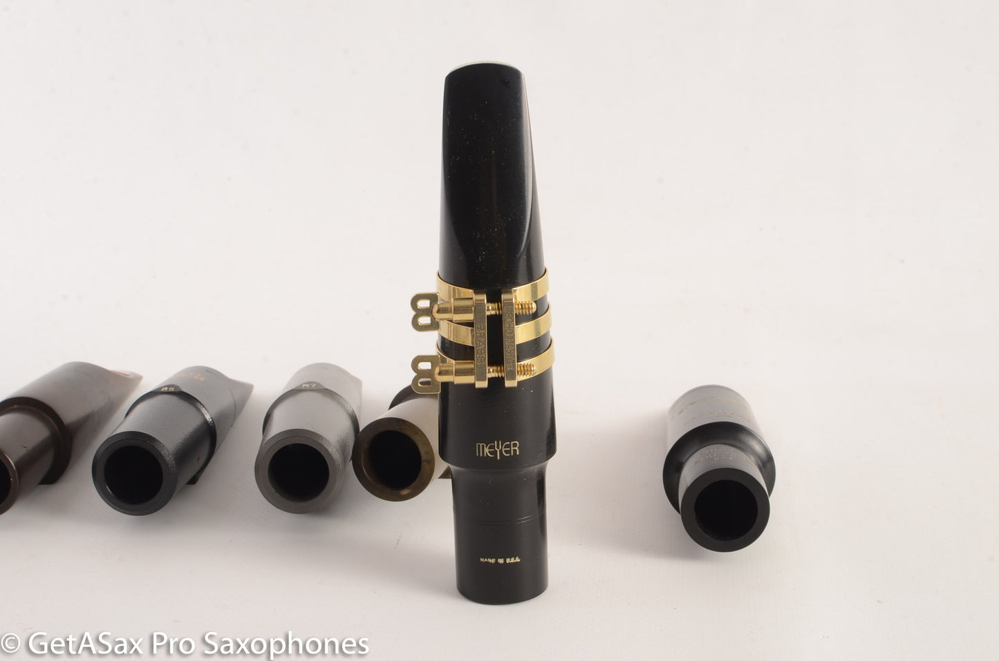 EchoMaster Baritone Ligature Slim, Mouthpieces For Berg Larsen, RPC, Meyer and Similar Hard Rubber