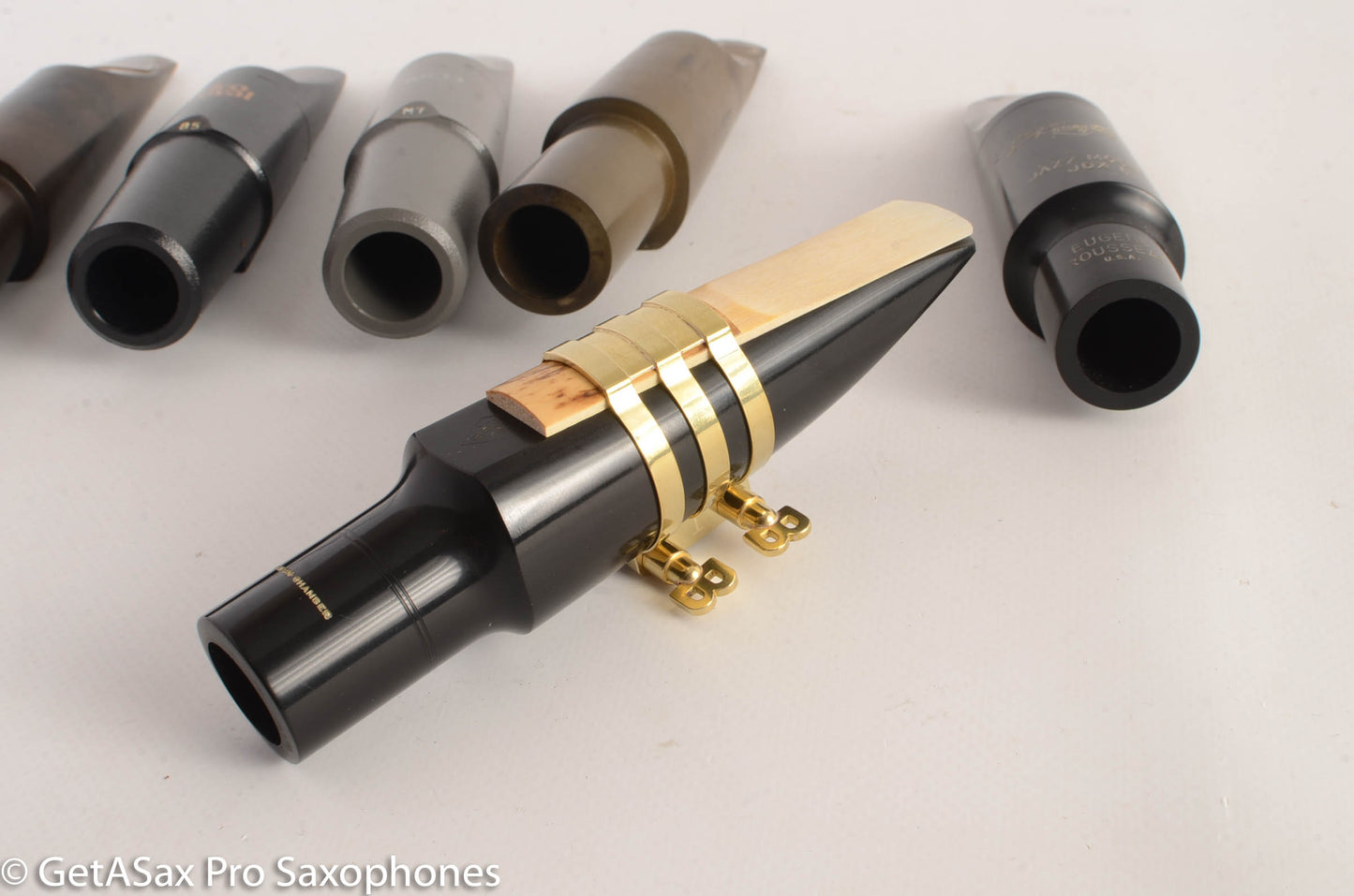 EchoMaster Baritone Ligature Slim, Mouthpieces For Berg Larsen, RPC, Meyer and Similar Hard Rubber