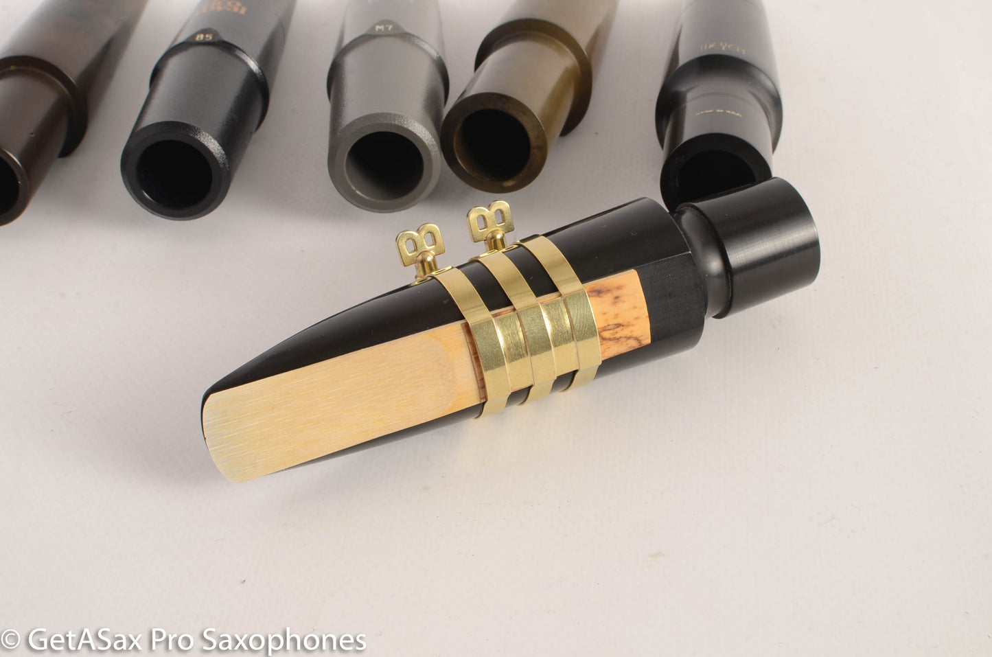 EchoMaster Baritone Ligature Slim, Mouthpieces For Berg Larsen, RPC, Meyer and Similar Hard Rubber