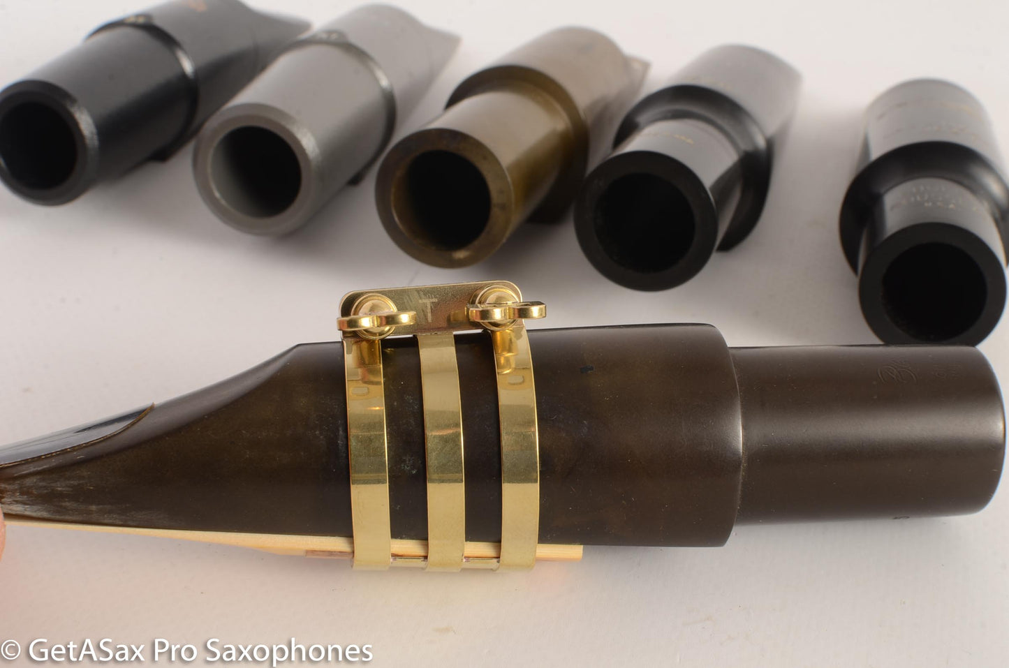 EchoMaster Baritone Ligature Slim, Mouthpieces For Berg Larsen, RPC, Meyer and Similar Hard Rubber