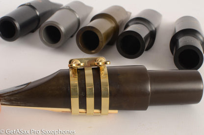 EchoMaster Baritone Ligature Slim, Mouthpieces For Berg Larsen, RPC, Meyer and Similar Hard Rubber