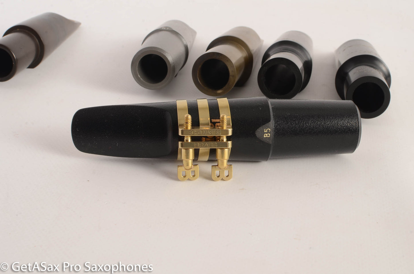 EchoMaster Baritone Ligature Slim, Mouthpieces For Berg Larsen, RPC, Meyer and Similar Hard Rubber