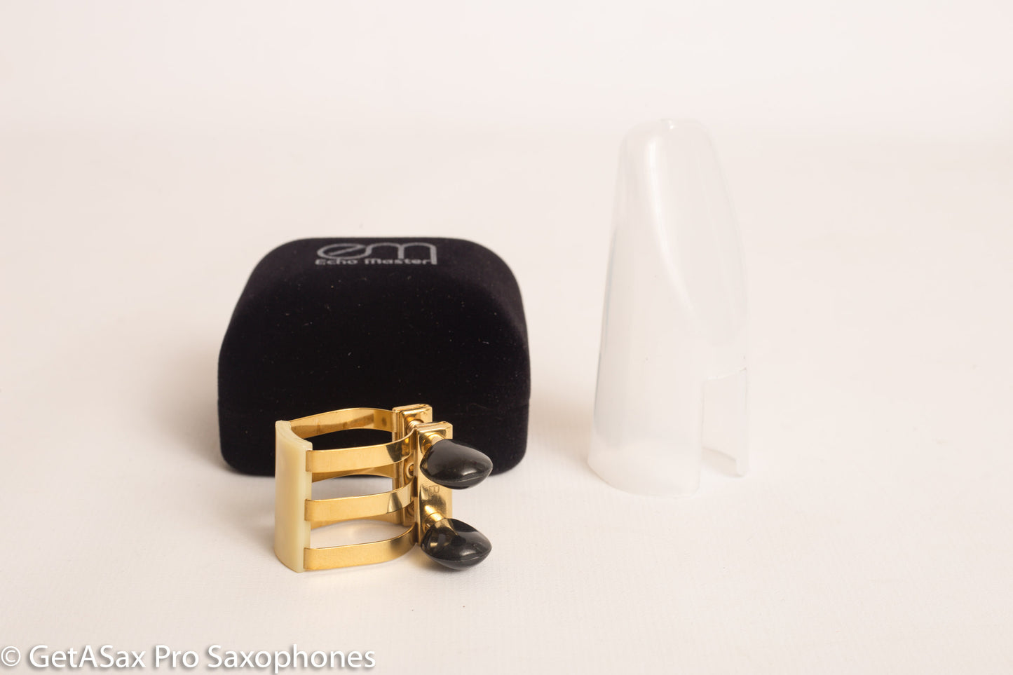 Alto Beechler Bellite Metal Brilhart Reproduction 3-Band Ligature Echo Master