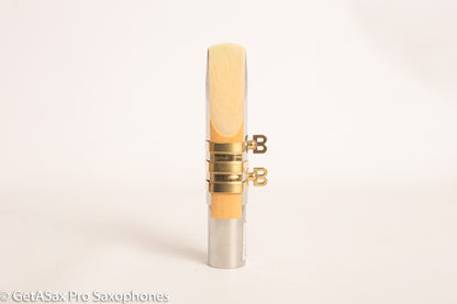 Tenor Guardala + Thin Body Brilhart Reproduction BB Screws Ligature for Tenor Saxophone Mouthpieces