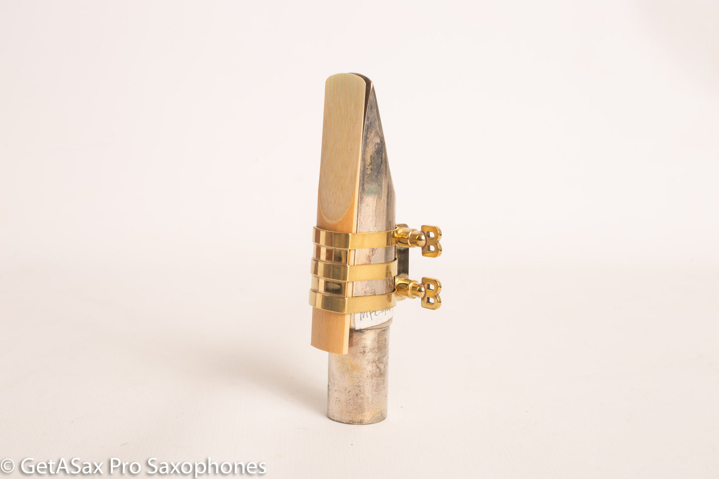 Tenor Guardala + Thin Body Brilhart Reproduction BB Screws Ligature for Tenor Saxophone Mouthpieces