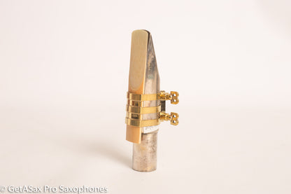 Tenor Guardala + Thin Body Brilhart Reproduction BB Screws Ligature for Tenor Saxophone Mouthpieces