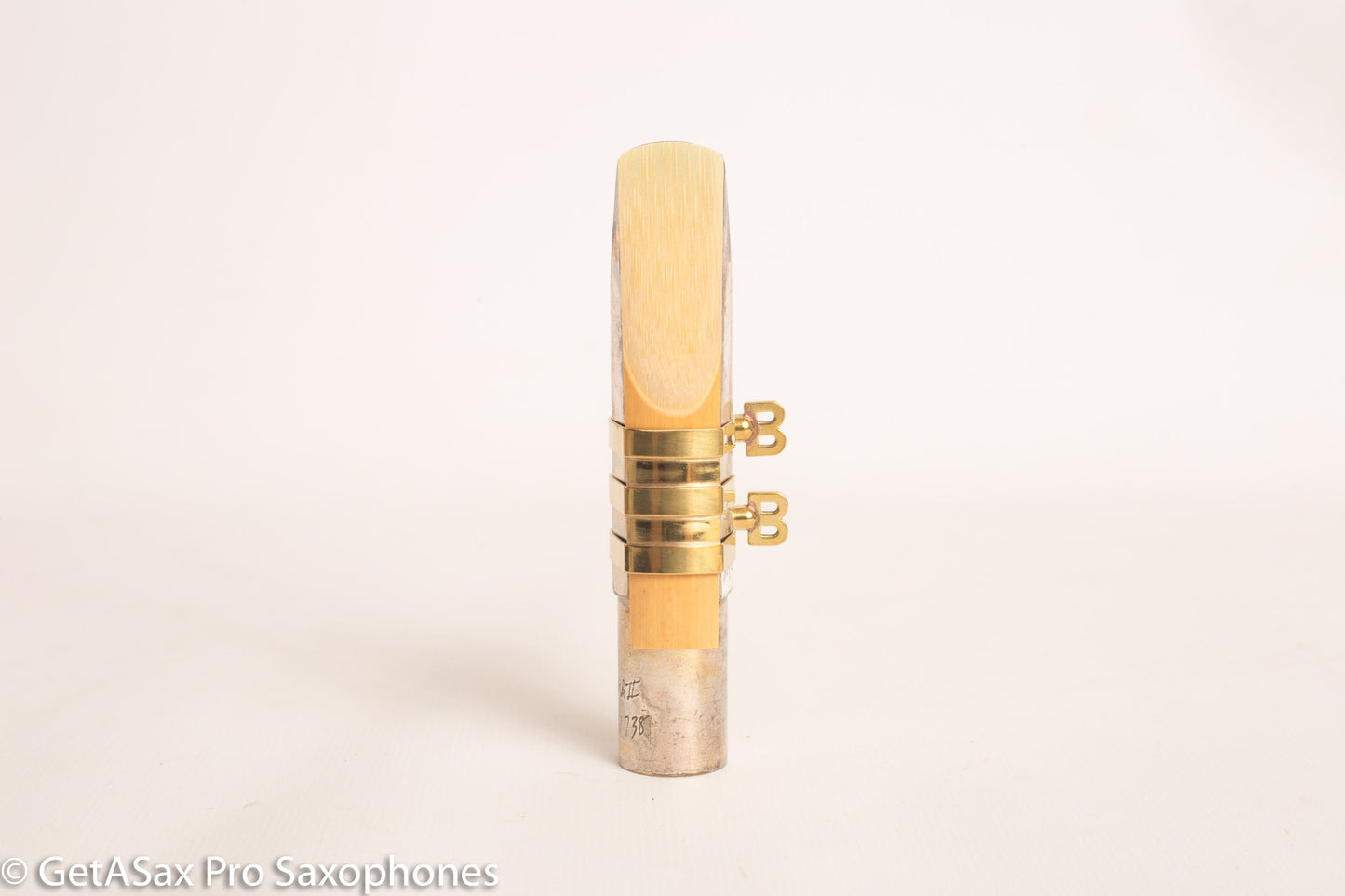 Tenor Guardala + Thin Body Brilhart Reproduction BB Screws Ligature for Tenor Saxophone Mouthpieces