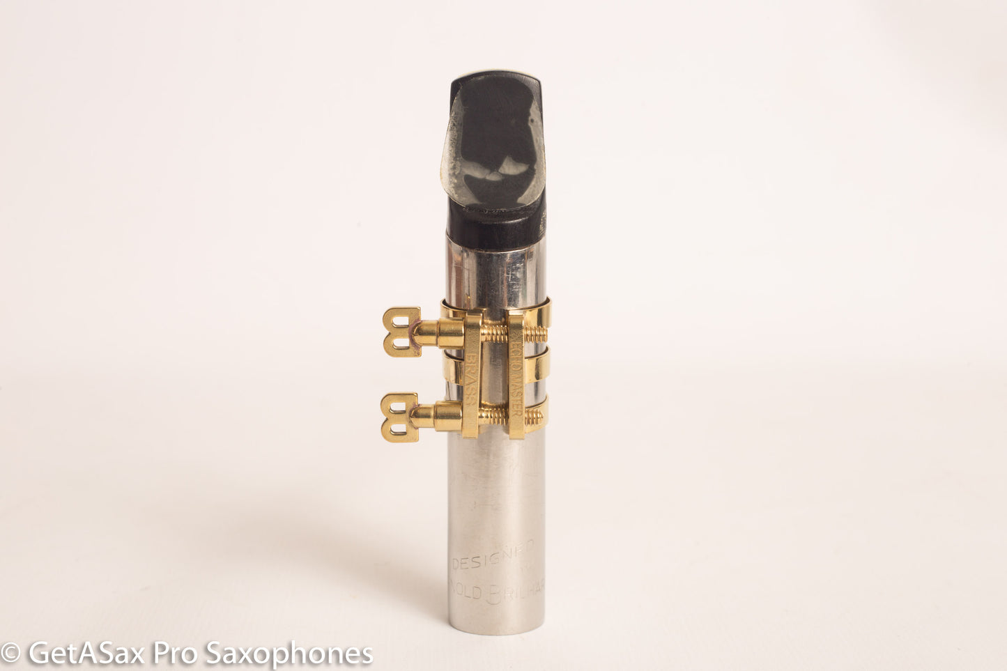 Tenor Guardala + Thin Body Brilhart Reproduction BB Screws Ligature for Tenor Saxophone Mouthpieces