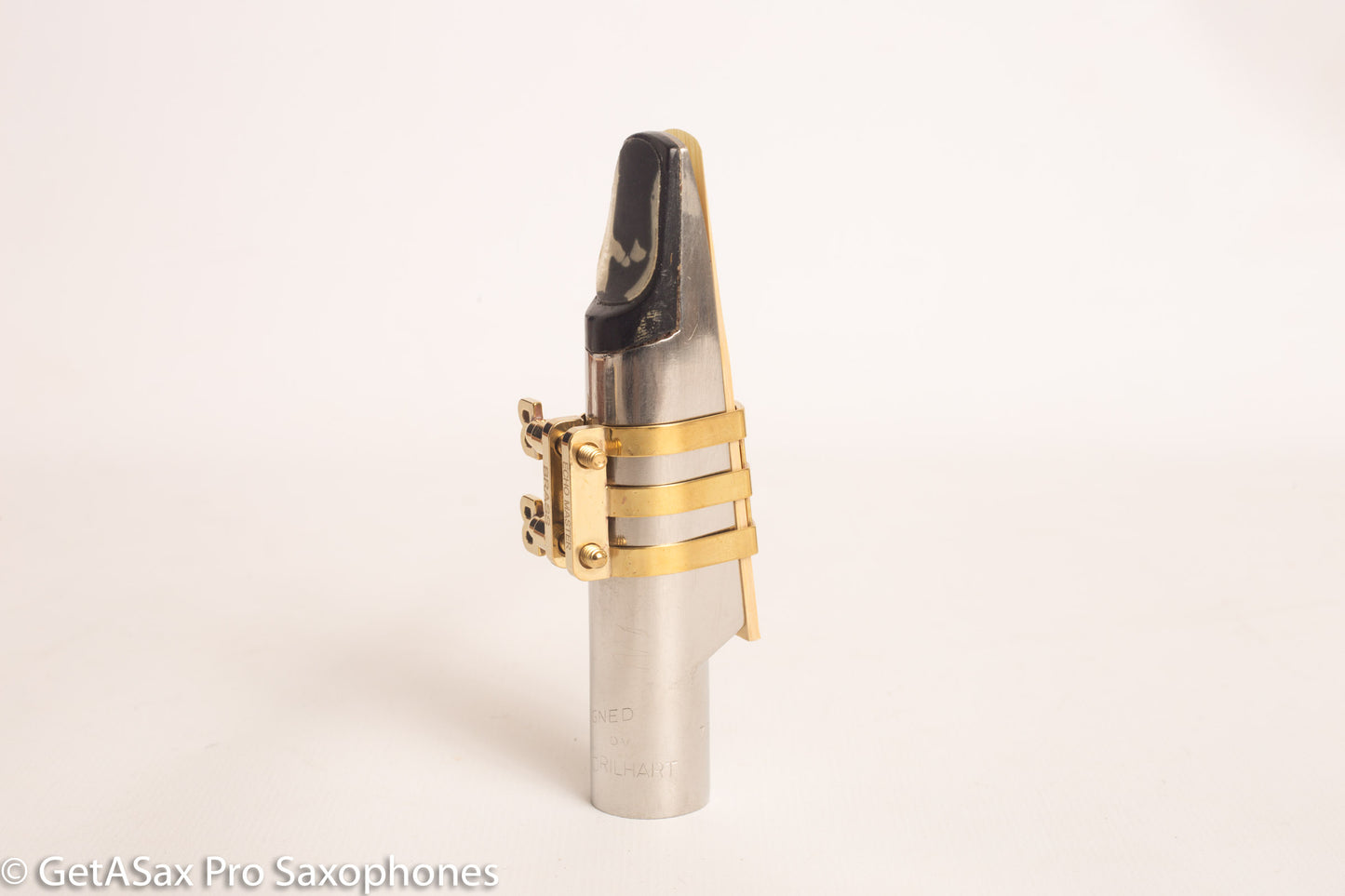 Tenor Guardala + Thin Body Brilhart Reproduction BB Screws Ligature for Tenor Saxophone Mouthpieces