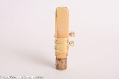 Tenor Metal Otto Link Mouthpieces - OT-BB size all metal with BB Screws EchoMaster Ligature