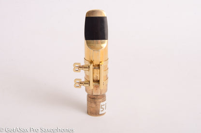 Tenor Metal Otto Link Mouthpieces - OT-BB size all metal with BB Screws EchoMaster Ligature