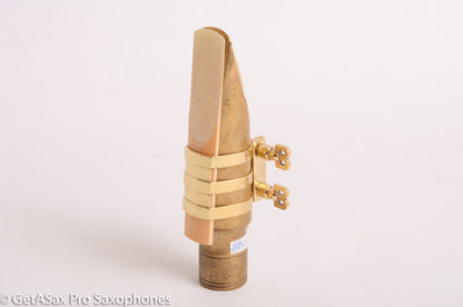 Tenor Metal Otto Link Mouthpieces - OT-BB size all metal with BB Screws EchoMaster Ligature