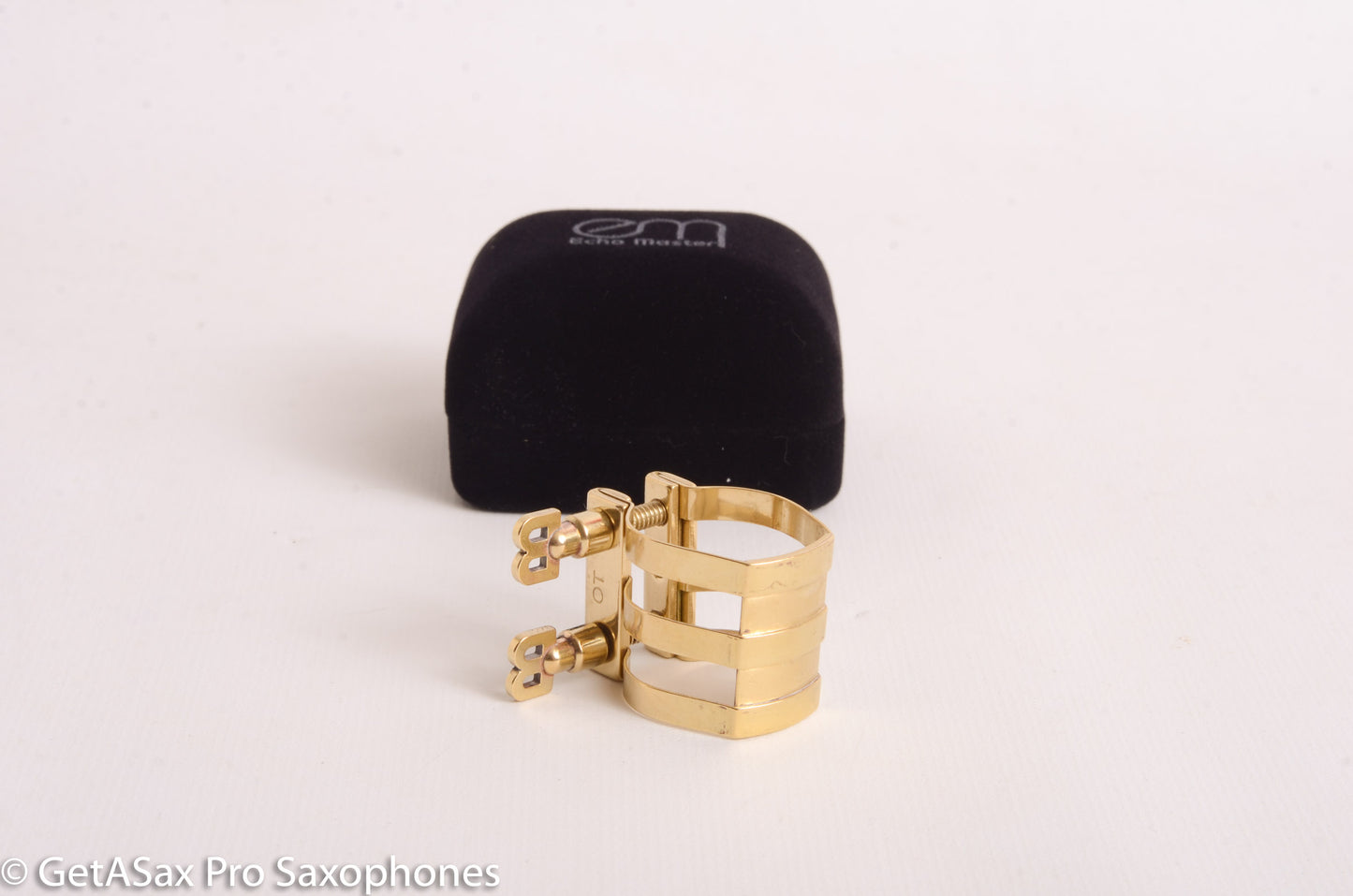 Tenor Metal Otto Link Mouthpieces - OT-BB size all metal with BB Screws EchoMaster Ligature