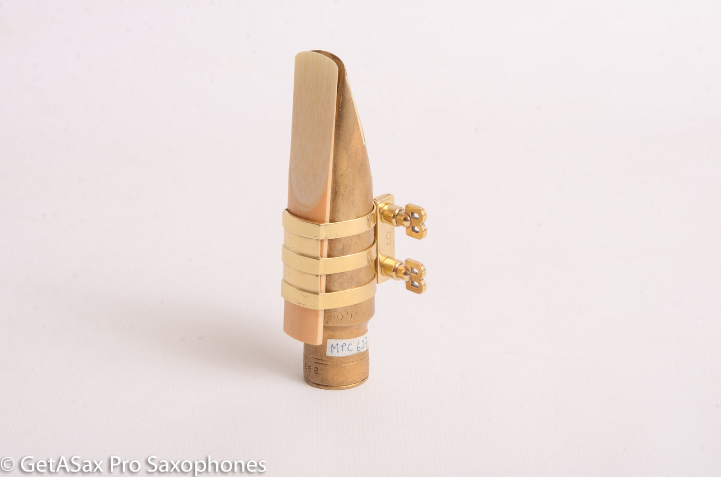 Tenor Metal Otto Link Mouthpieces - OT-BB size all metal with BB Screws EchoMaster Ligature