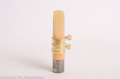 Tenor Metal Otto Link Mouthpieces - OT-BB size all metal with BB Screws EchoMaster Ligature