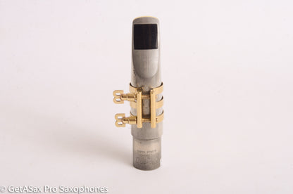 Tenor Metal Otto Link Mouthpieces - OT-BB size all metal with BB Screws EchoMaster Ligature