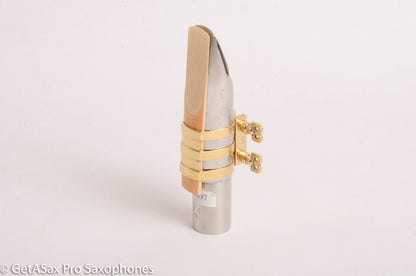 Tenor Metal Otto Link Mouthpieces - OT-BB size all metal with BB Screws EchoMaster Ligature