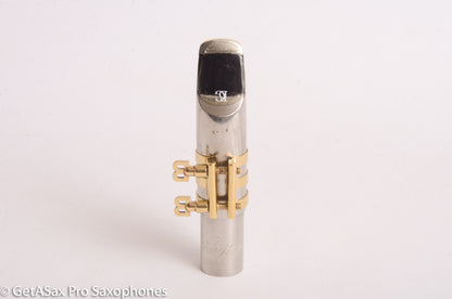 Tenor Metal Otto Link Mouthpieces - OT-BB size all metal with BB Screws EchoMaster Ligature