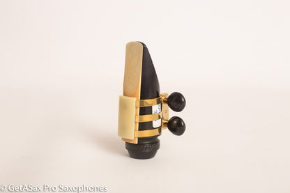 Soprano Brilhart Reproduction 3-Band Ligature Hard Rubber Mouthpieces