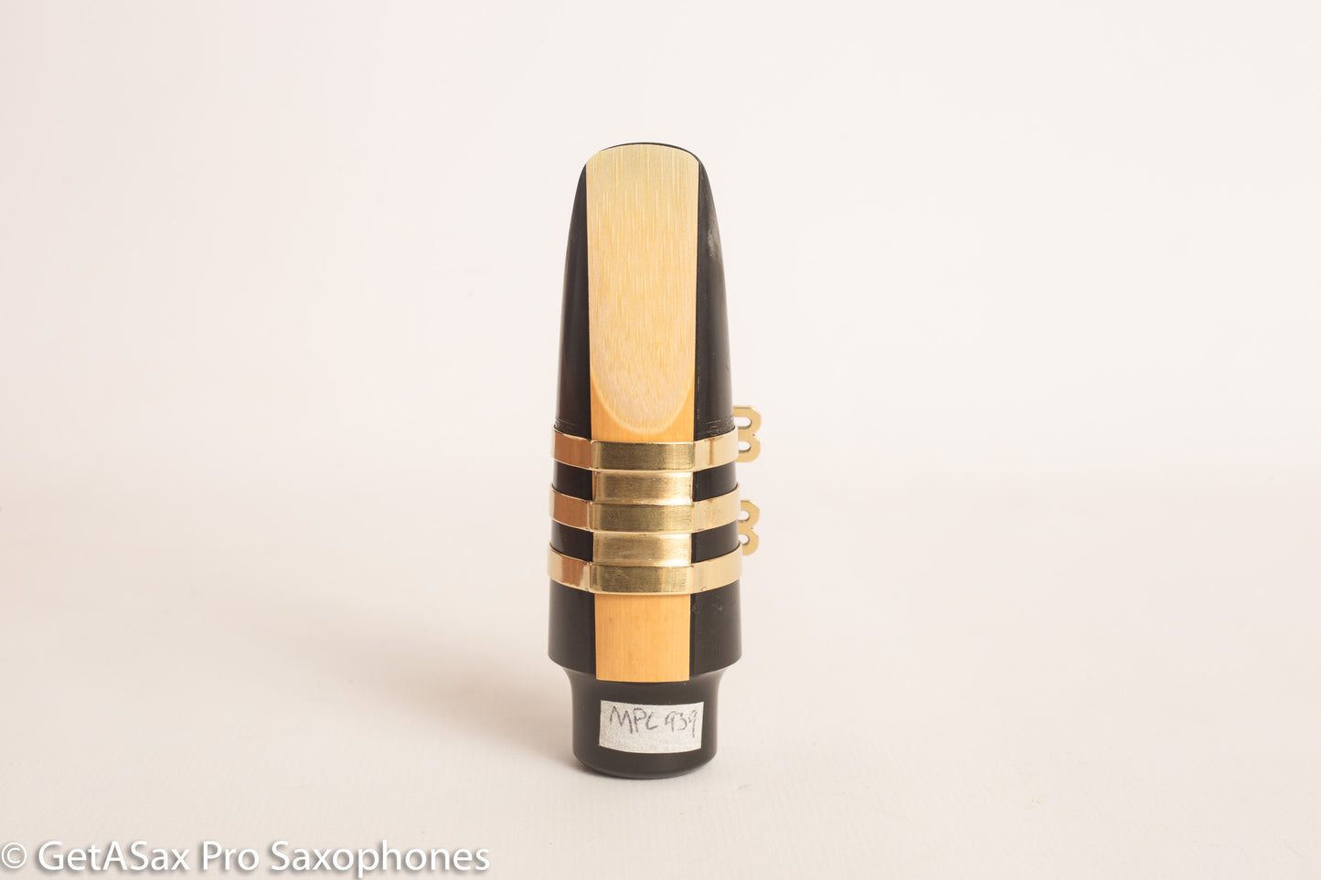 Tenor Hard Rubber BB Screws Brilhart Reproduction 3-Band Ligature Saxophone Mouthpieces Otto Link Slant Selmer Soloist