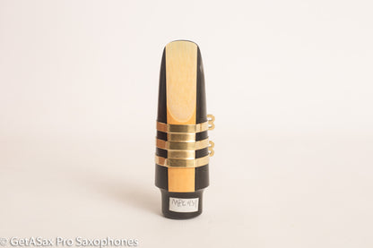 Tenor Hard Rubber BB Screws Brilhart Reproduction 3-Band Ligature Saxophone Mouthpieces Otto Link Slant Selmer Soloist