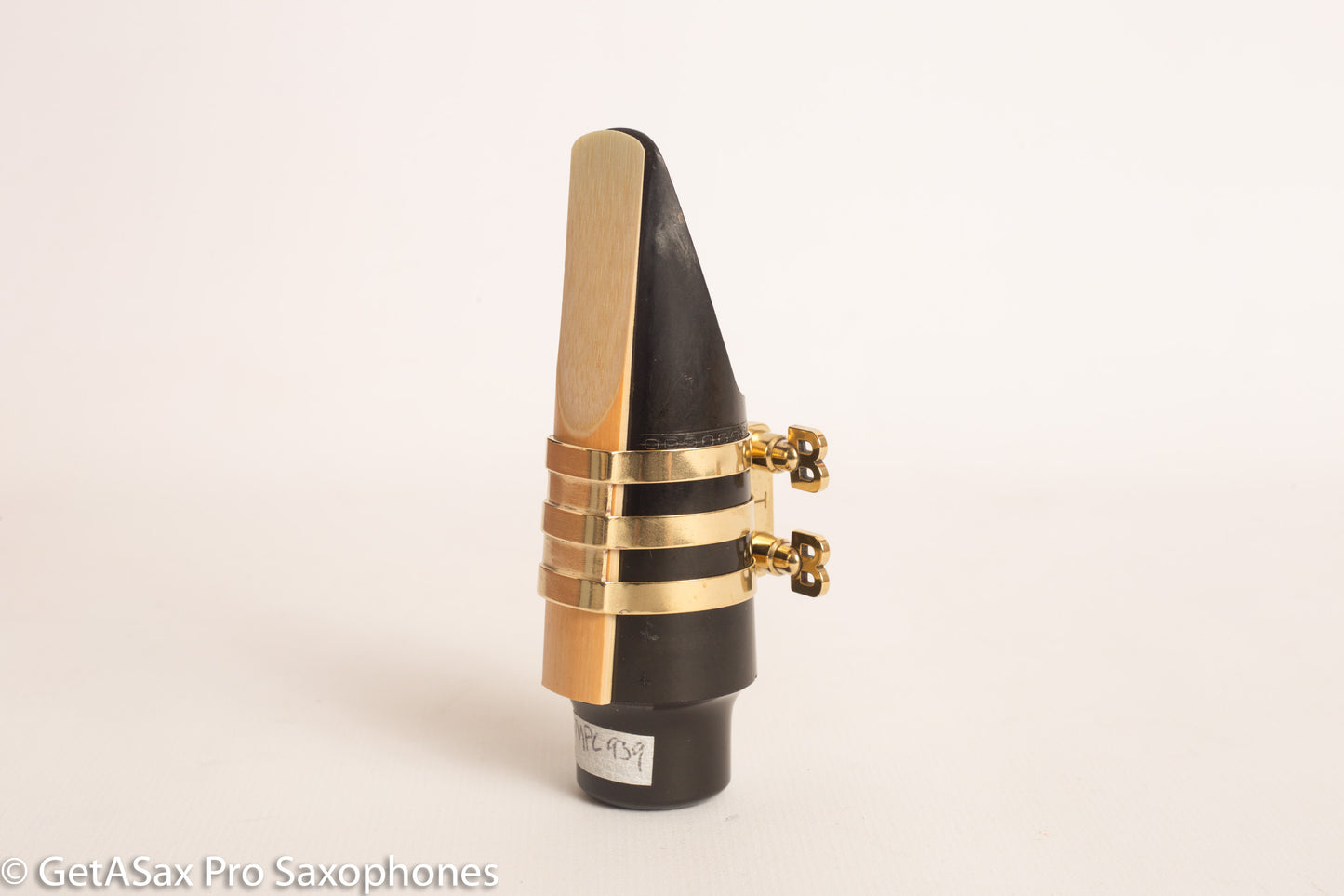 Tenor Hard Rubber BB Screws Brilhart Reproduction 3-Band Ligature Saxophone Mouthpieces Otto Link Slant Selmer Soloist