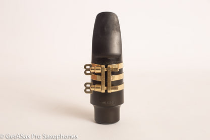 Tenor Hard Rubber BB Screws Brilhart Reproduction 3-Band Ligature Saxophone Mouthpieces Otto Link Slant Selmer Soloist