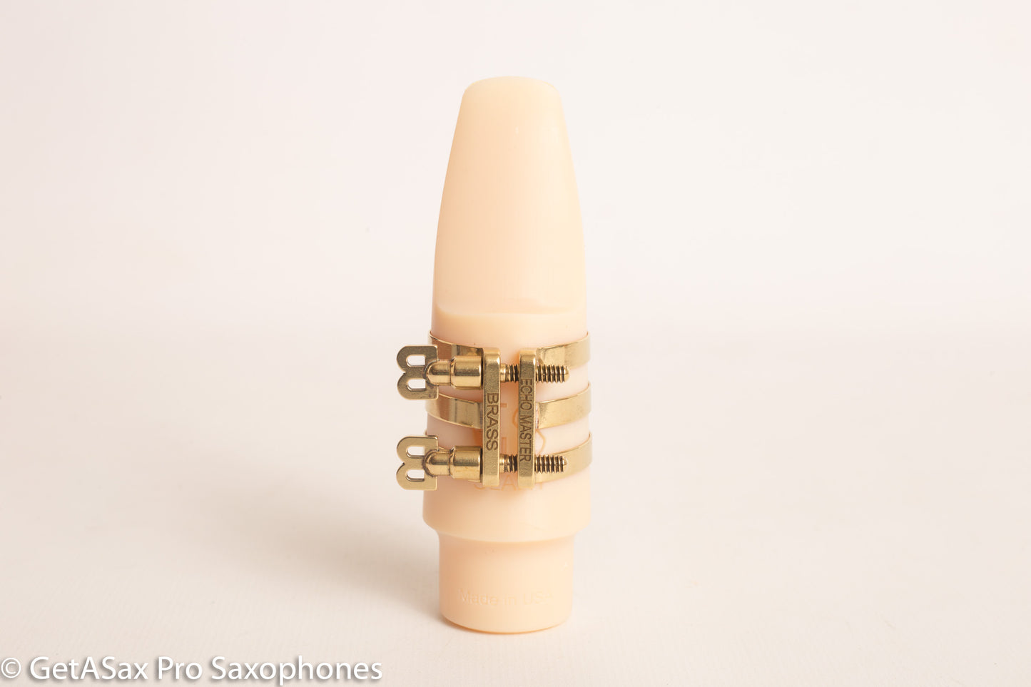 Tenor Hard Rubber BB Screws Brilhart Reproduction 3-Band Ligature Saxophone Mouthpieces Otto Link Slant Selmer Soloist