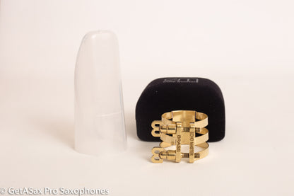 Tenor Hard Rubber BB Screws Brilhart Reproduction 3-Band Ligature Saxophone Mouthpieces Otto Link Slant Selmer Soloist