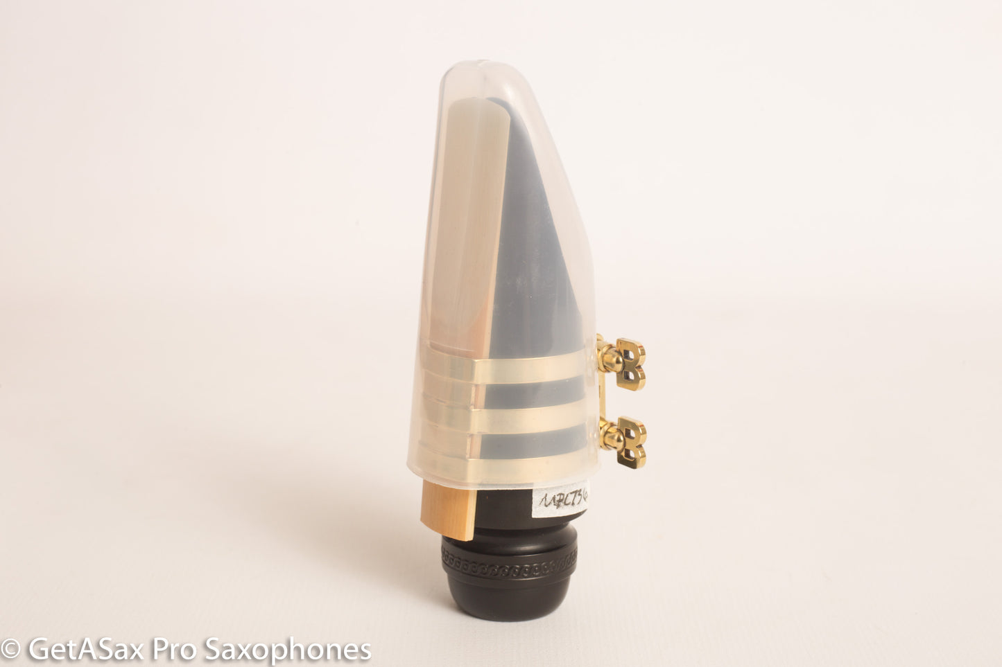 Tenor Hard Rubber BB Screws Brilhart Reproduction 3-Band Ligature Saxophone Mouthpieces Otto Link Slant Selmer Soloist