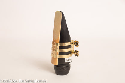 Tenor Hard Rubber BB Screws Brilhart Reproduction 3-Band Ligature Saxophone Mouthpieces Otto Link Slant Selmer Soloist