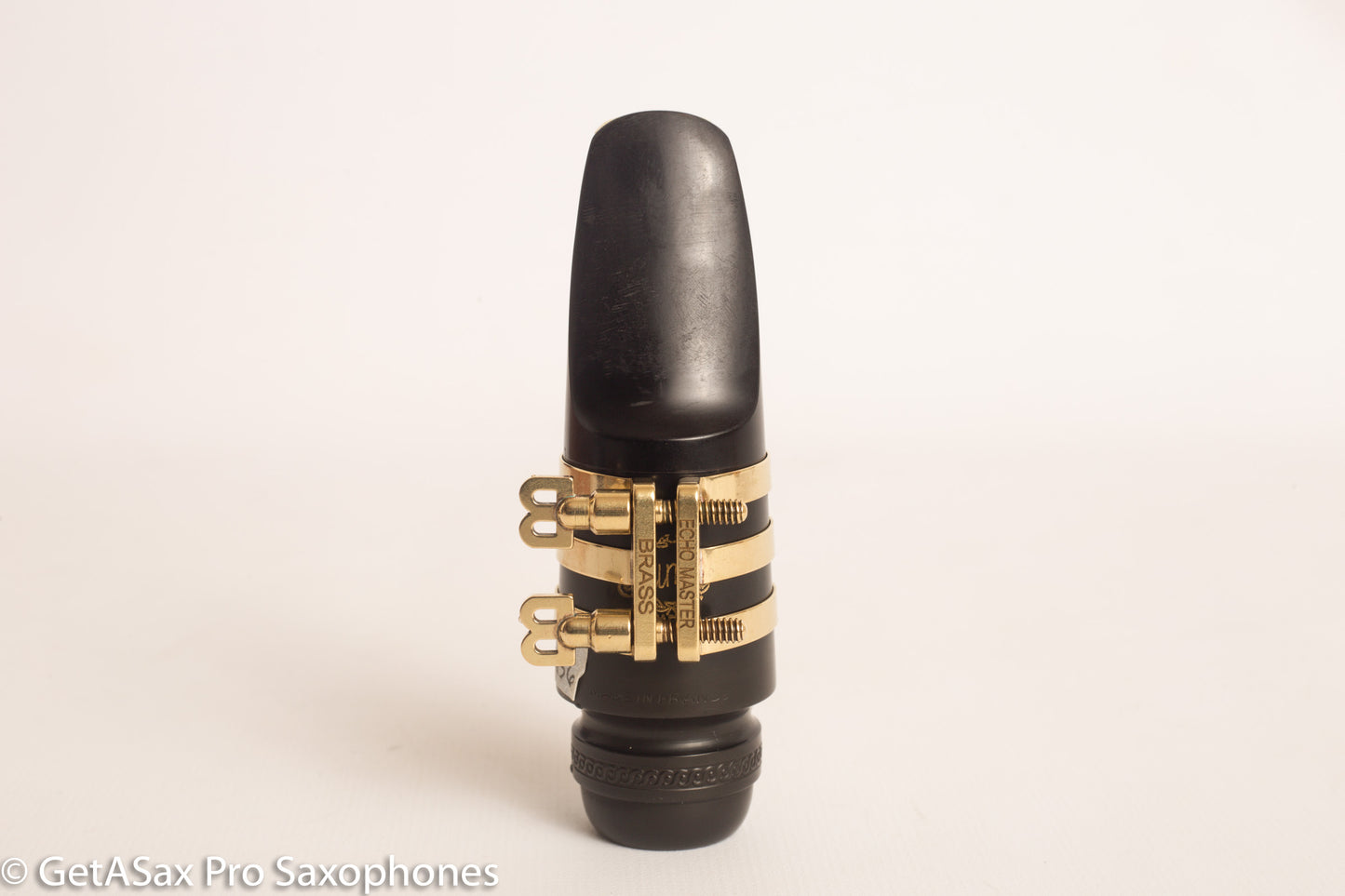 Tenor Hard Rubber BB Screws Brilhart Reproduction 3-Band Ligature Saxophone Mouthpieces Otto Link Slant Selmer Soloist