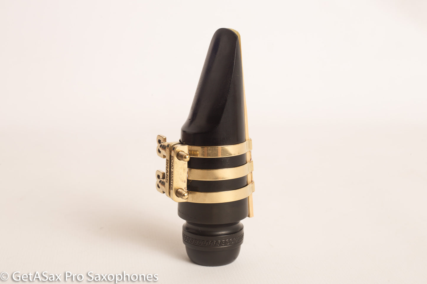 Tenor Hard Rubber BB Screws Brilhart Reproduction 3-Band Ligature Saxophone Mouthpieces Otto Link Slant Selmer Soloist