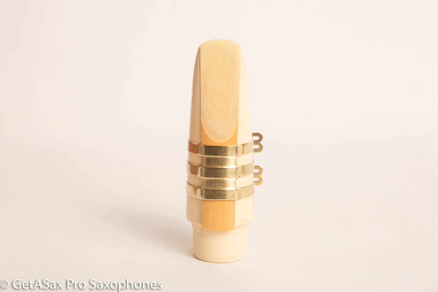 Tenor Hard Rubber BB Screws Brilhart Reproduction 3-Band Ligature Saxophone Mouthpieces Otto Link Slant Selmer Soloist