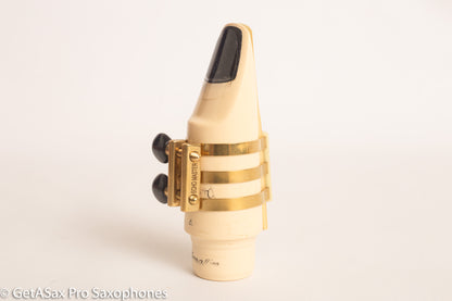 Tenor Hard Rubber Brilhart 3-Band Reproduction Ligature Echo Brass