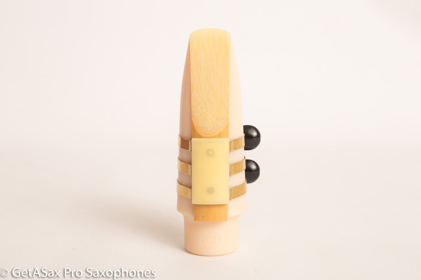 Tenor Hard Rubber Brilhart 3-Band Reproduction Ligature Echo Brass