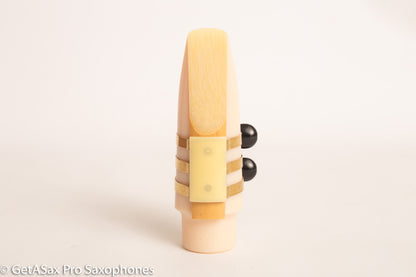 Tenor Hard Rubber Brilhart 3-Band Reproduction Ligature Echo Brass