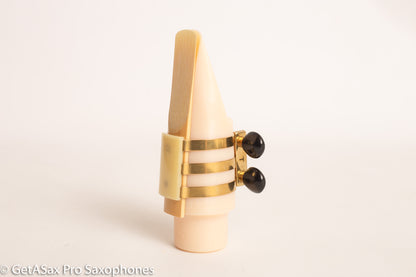 Tenor Hard Rubber Brilhart 3-Band Reproduction Ligature Echo Brass
