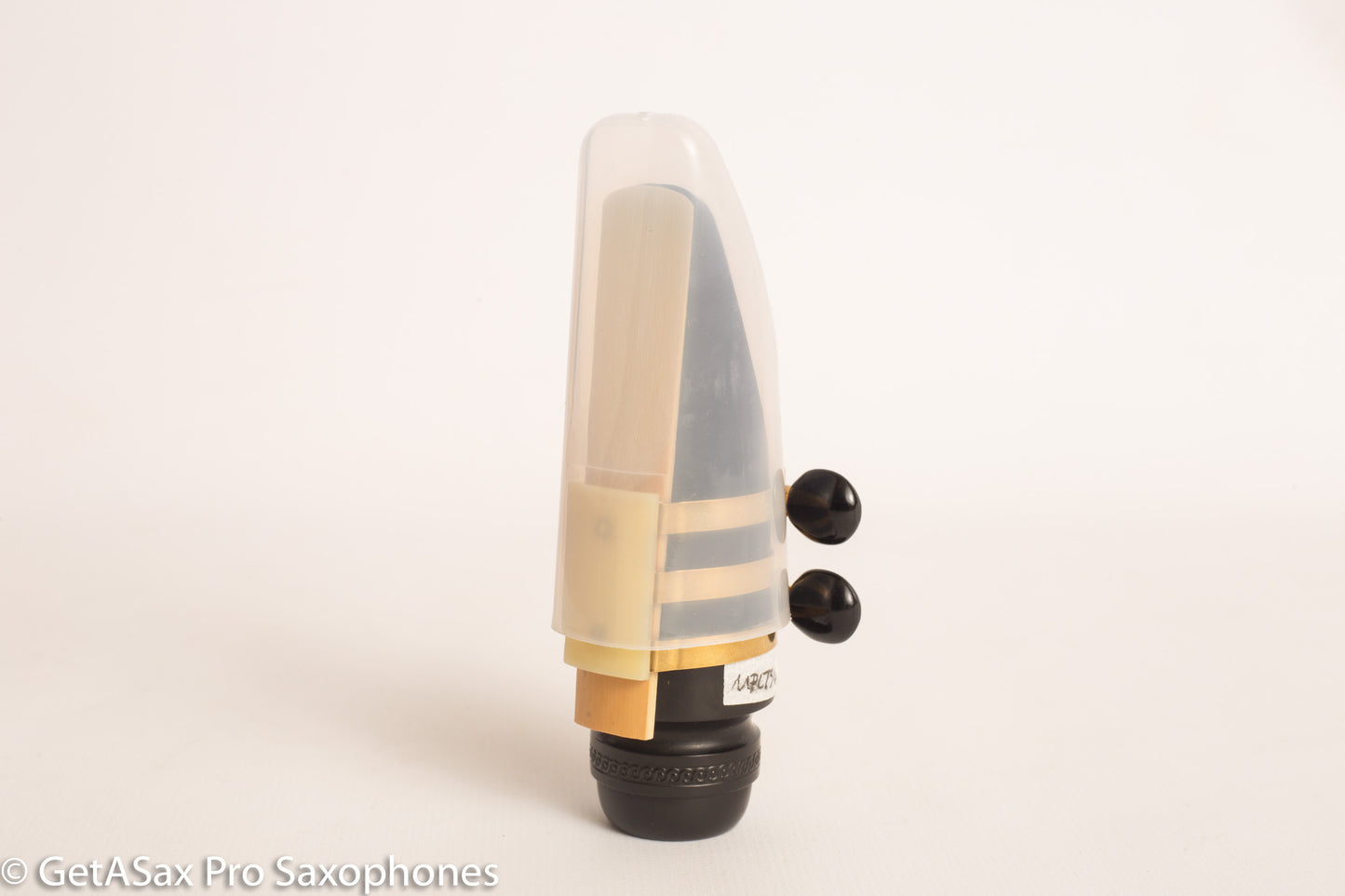 Tenor Hard Rubber Brilhart 3-Band Reproduction Ligature Echo Brass