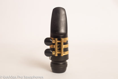 Tenor Hard Rubber Brilhart 3-Band Reproduction Ligature Echo Brass