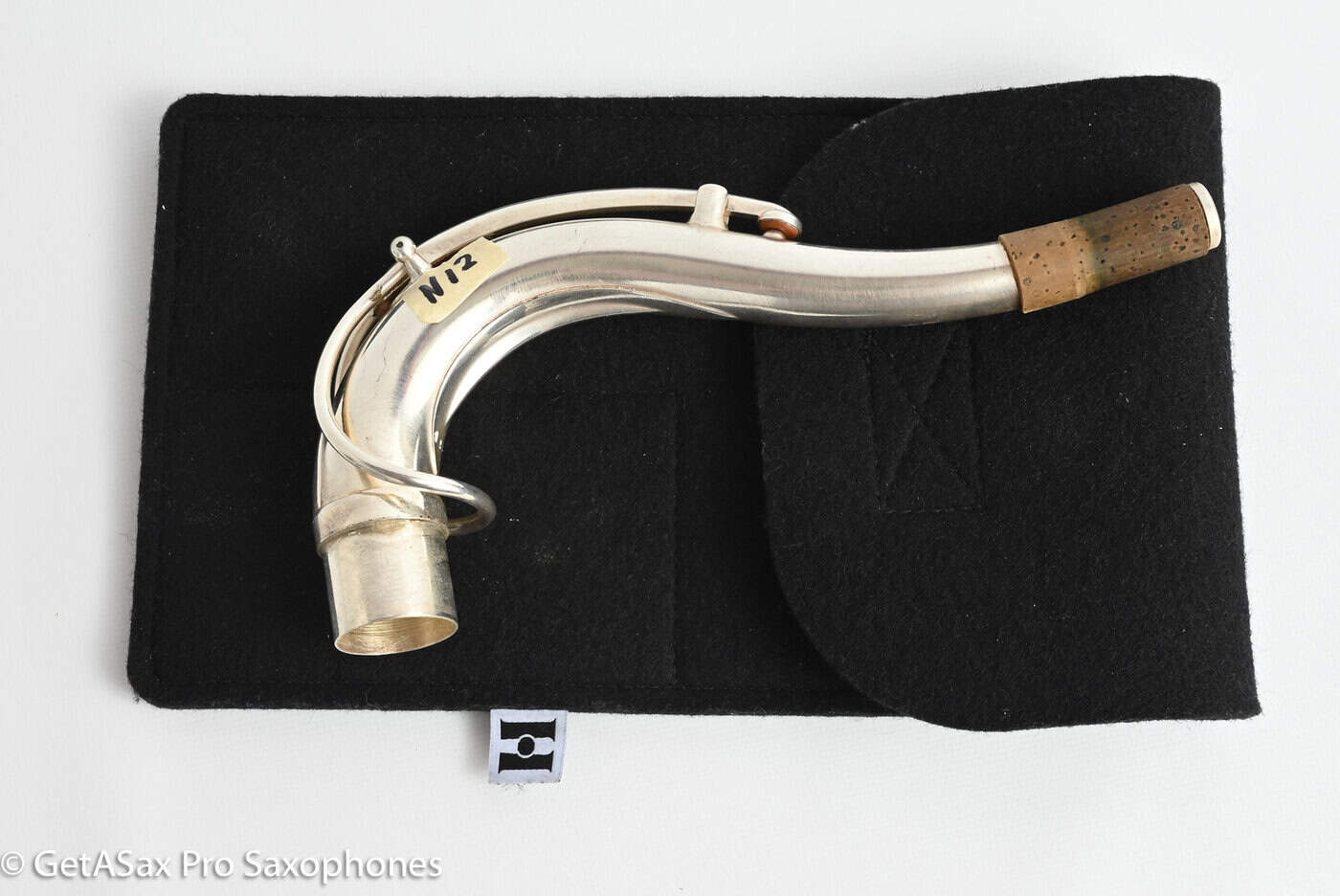 Friso Heidinga Tenor Sax Neck Silver Plate Excellent Condition!