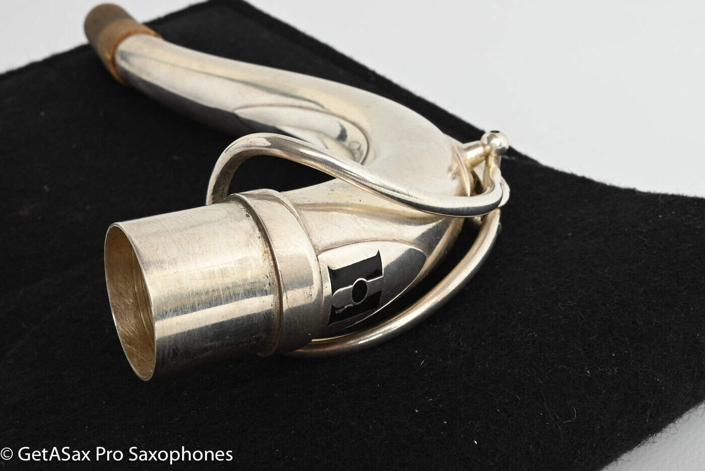 Friso Heidinga Tenor Sax Neck Silver Plate Excellent Condition!