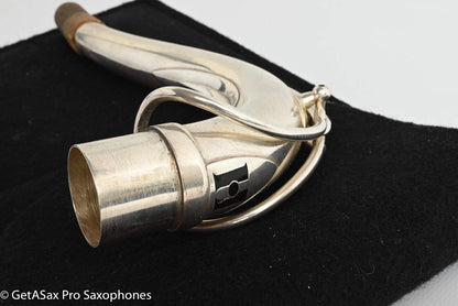 Friso Heidinga Tenor Sax Neck Silver Plate Excellent Condition!